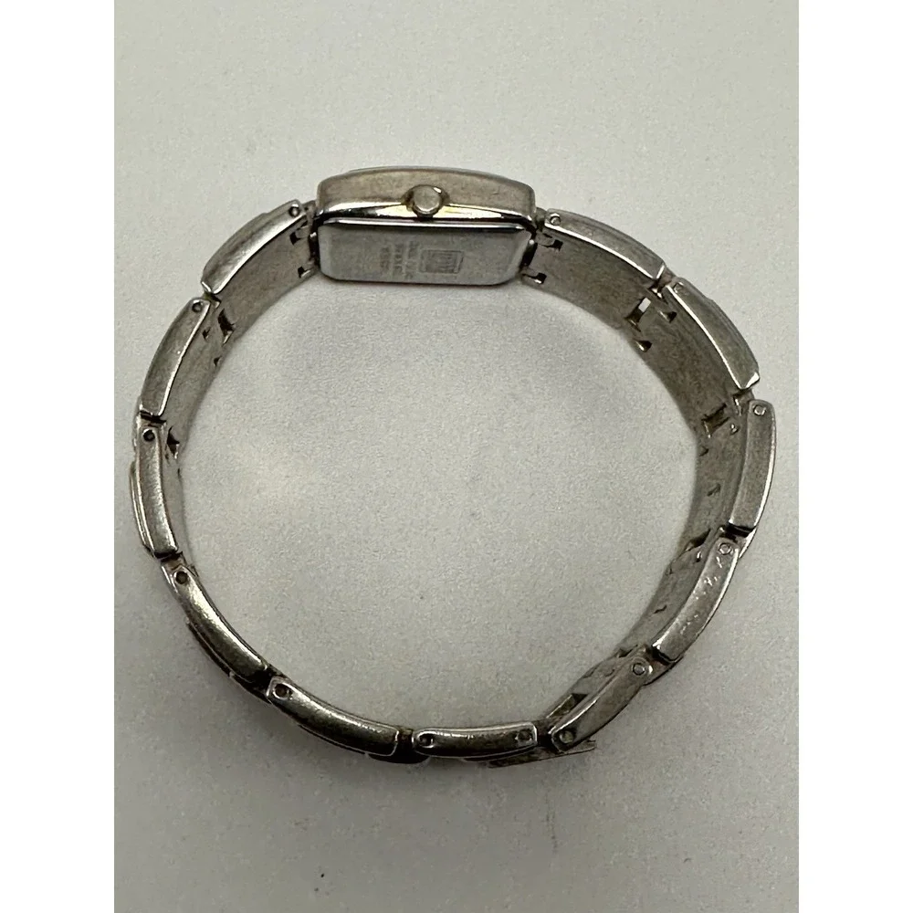 Q&Q GC27-225‎ Ladies Tank Enamel Watch New Battery 19MM 6.75